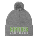Margate Riptides Lacrosse Pom-Pom Beanie