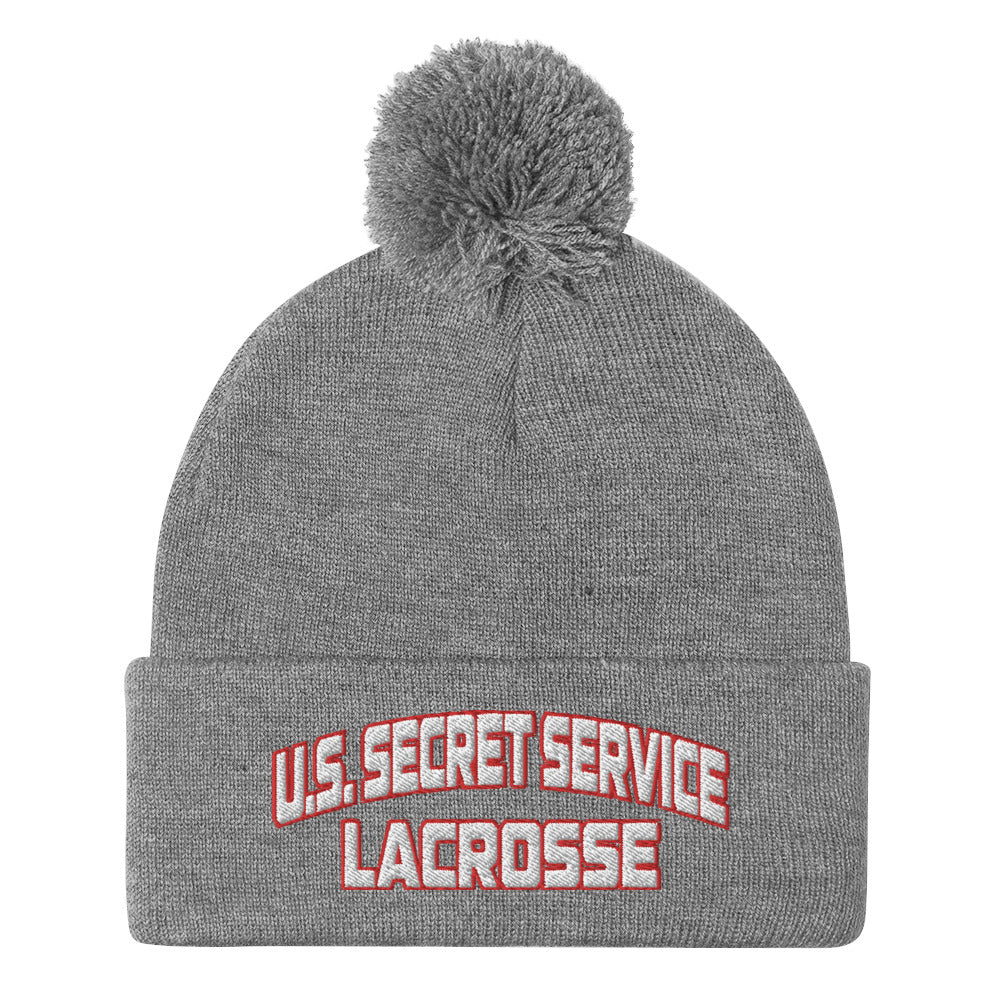 Gorro con pompón de la USSS Lacrosse