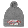 USSS Lacrosse Pom-Pom Beanie