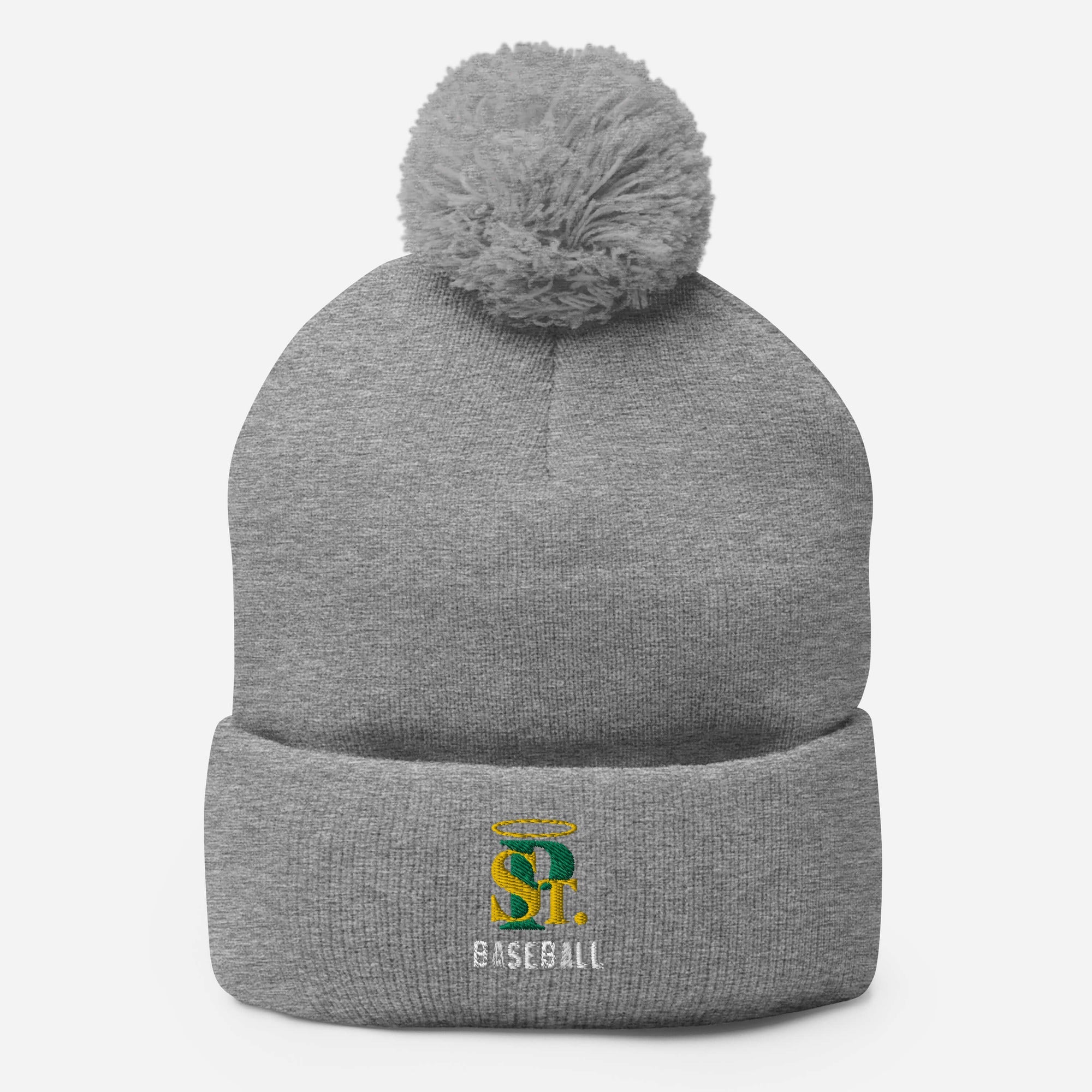 SPCYO baseball Pom-Pom Beanie