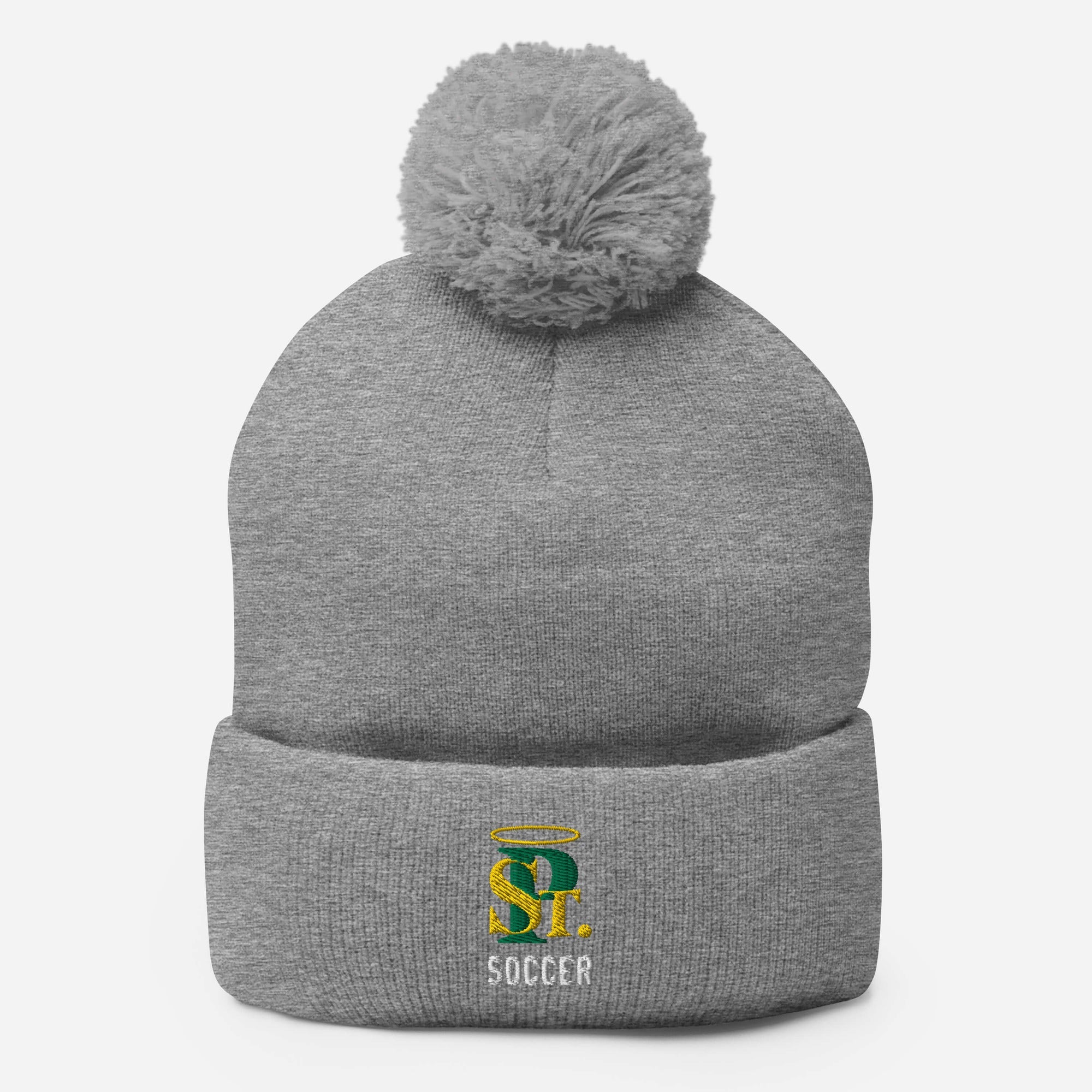 SPCYO Soccer Pom-Pom Beanie