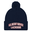 USSS Lacrosse Pom-Pom Beanie