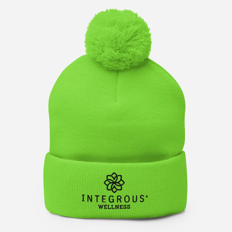 Integrous Wellness Pom-Pom Beanie