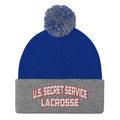 USSS Lacrosse Pom-Pom Beanie