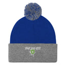 AllUSports Influencer Demo Pom-Pom Beanie