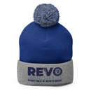 REVO Rideshare Pom-Pom Beanie