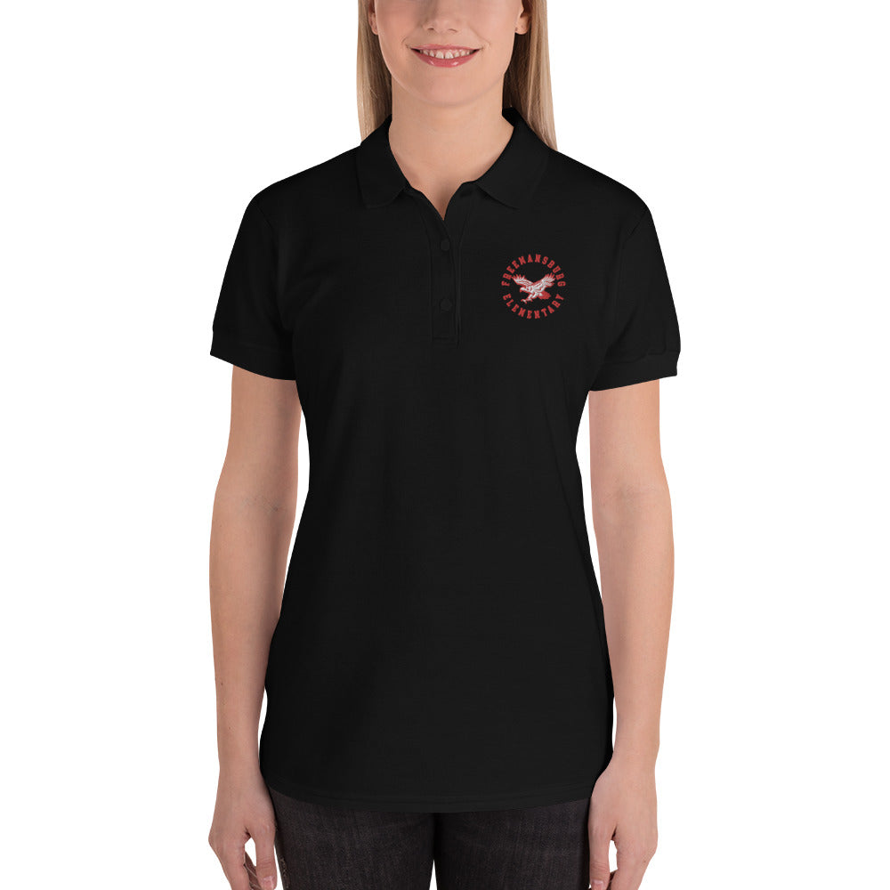 Freemansburg Embroidered Women's Polo Shirt
