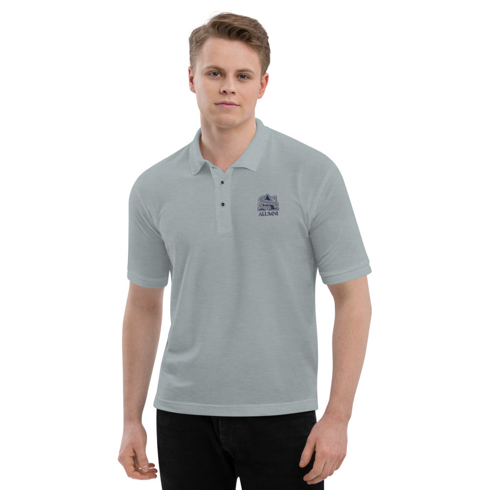 Hermits Alumni Men's Premium Polo- SA
