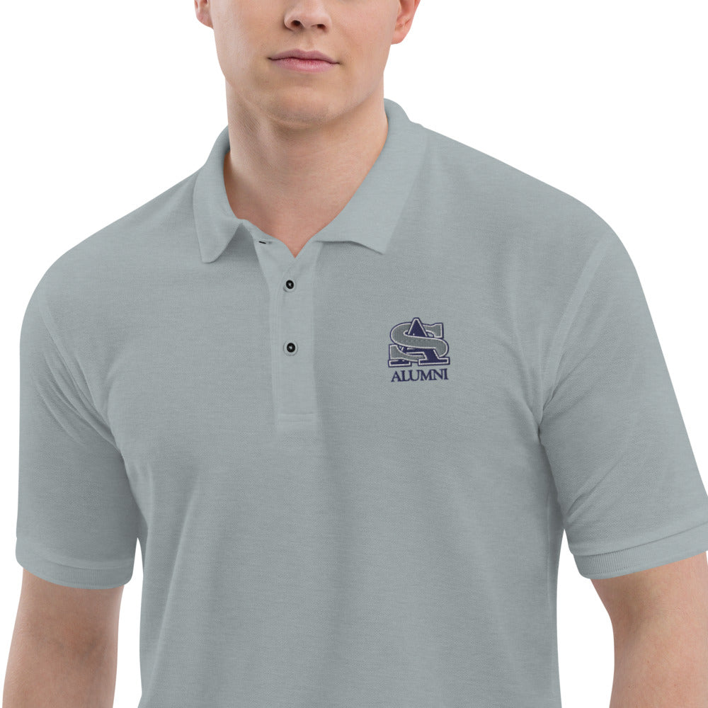 Hermits Alumni Men's Premium Polo- SA