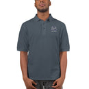 Hermits Alumni Men's Premium Polo- SA Dark grey