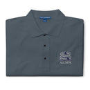 Hermits Alumni Men's Premium Polo- SA Dark grey