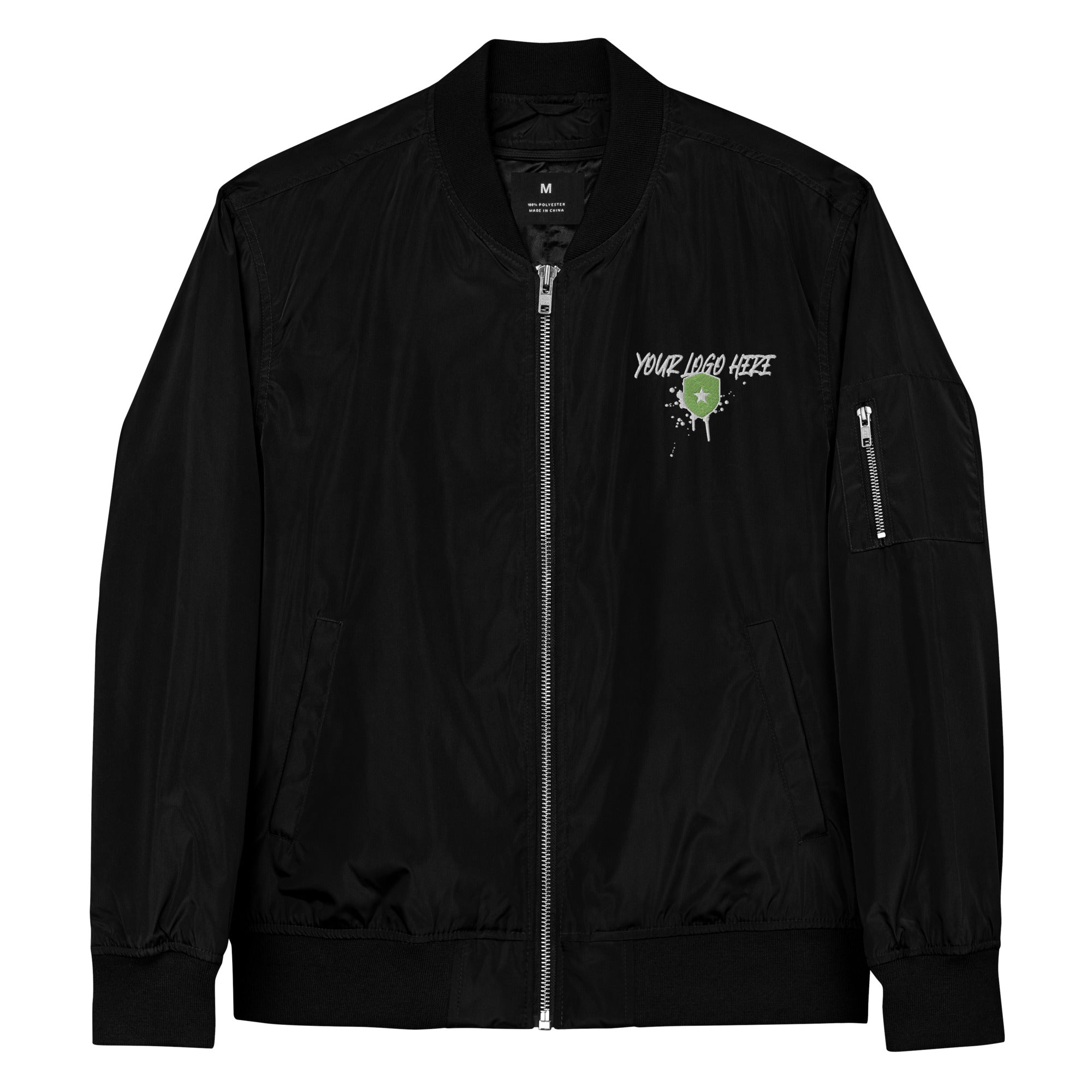 Chaqueta bomber reciclada premium de AllUSports Influencer Demo