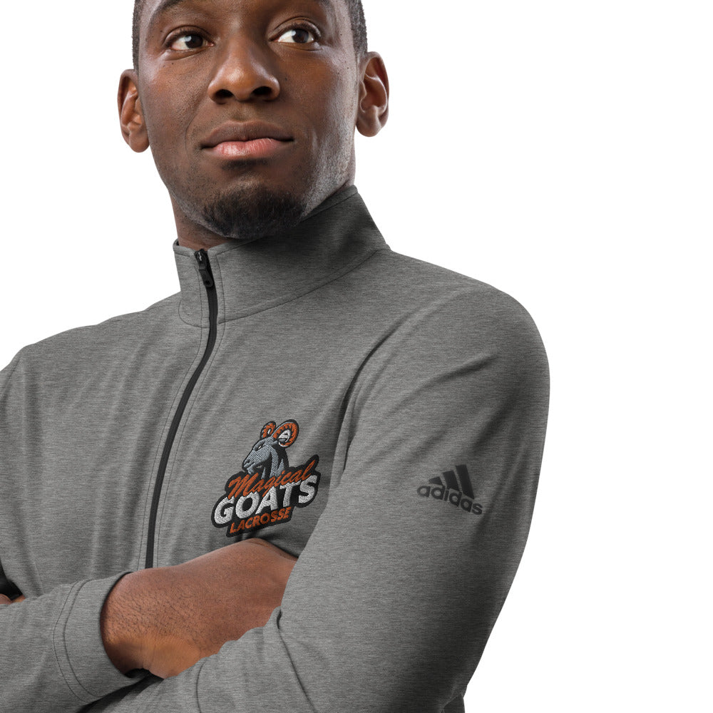 Magical Goats Quarter zip pullover