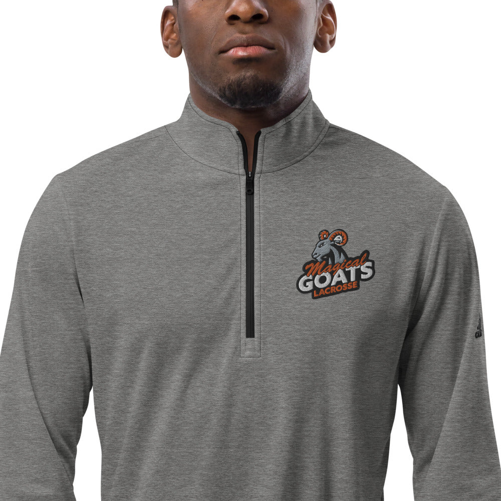 Magical Goats Quarter zip pullover