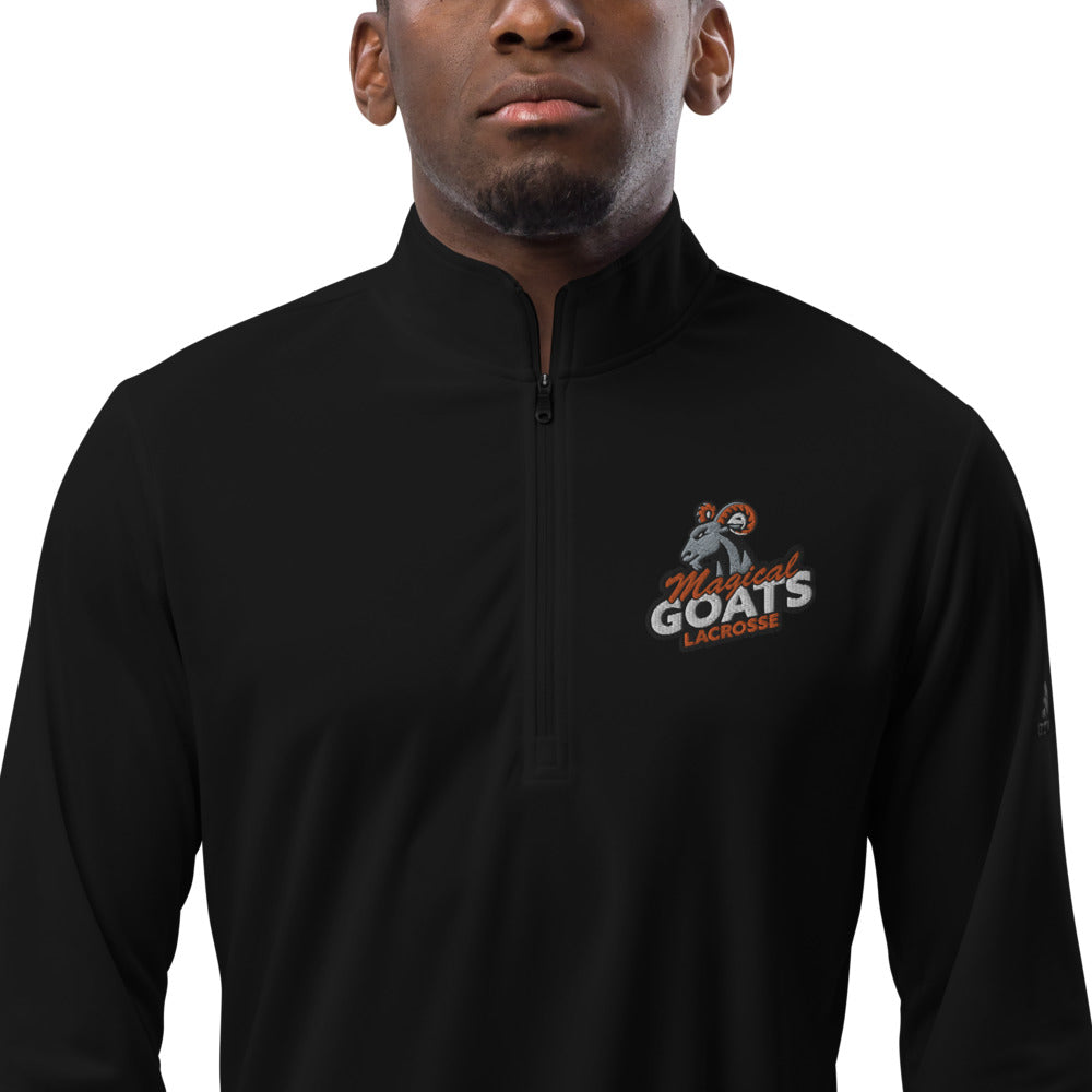Magical Goats Quarter zip pullover