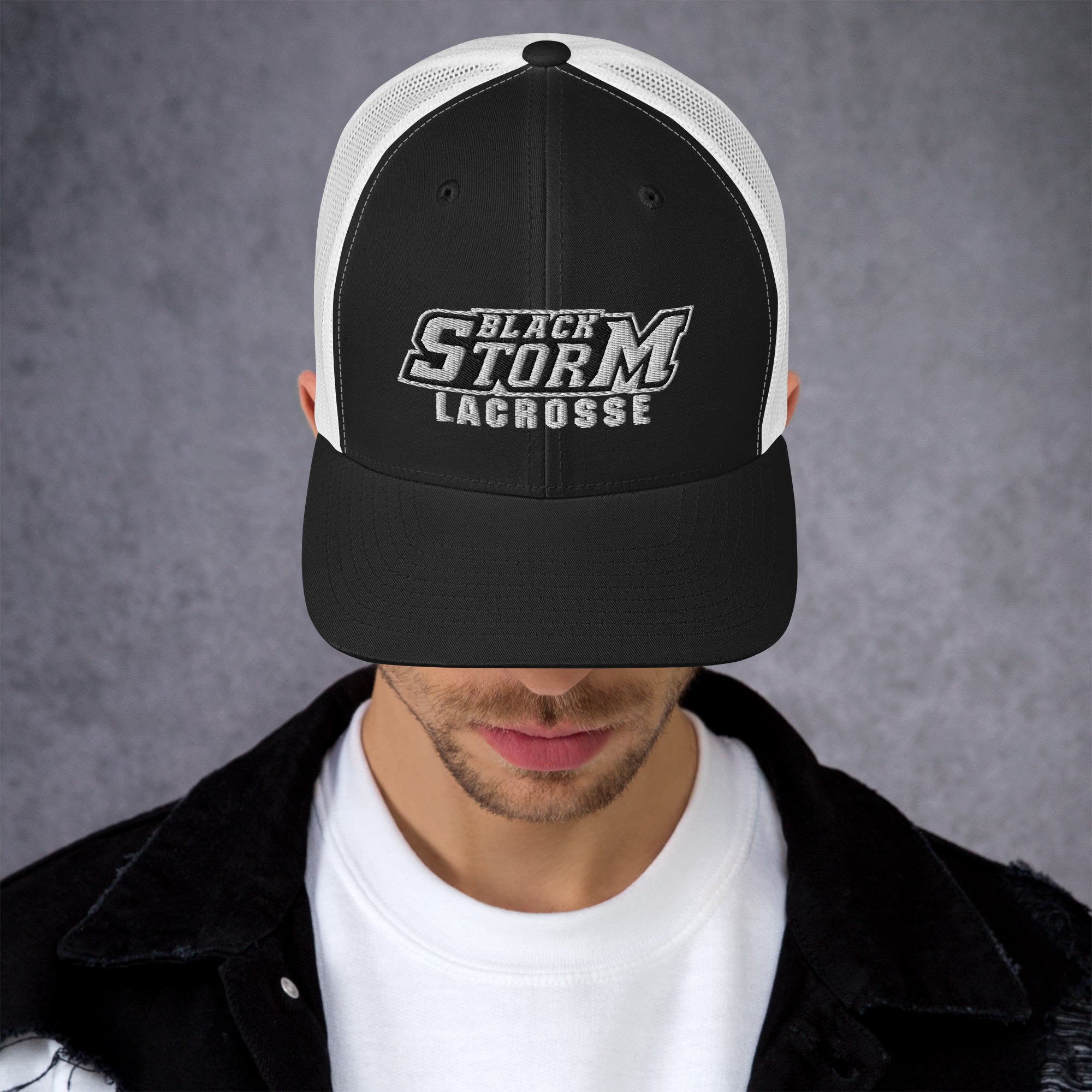 Gorra de camionero negra Storm