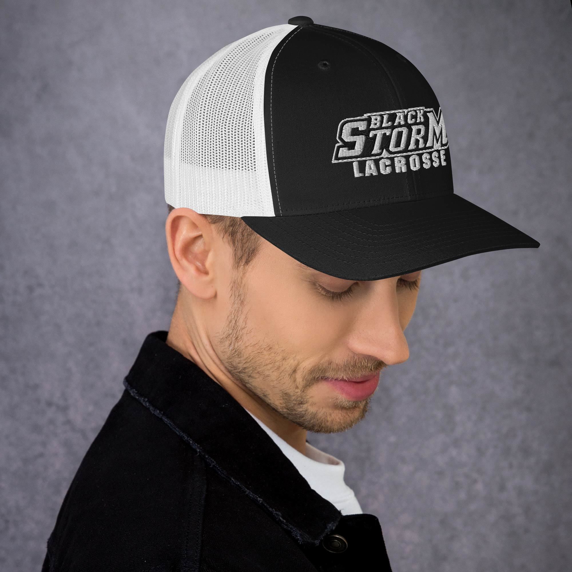 Gorra de camionero negra Storm