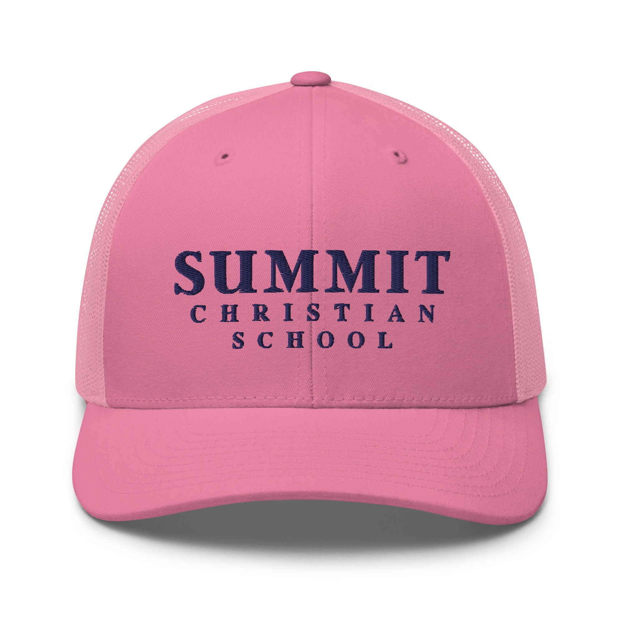 Gorra de camionero rosa de SCS