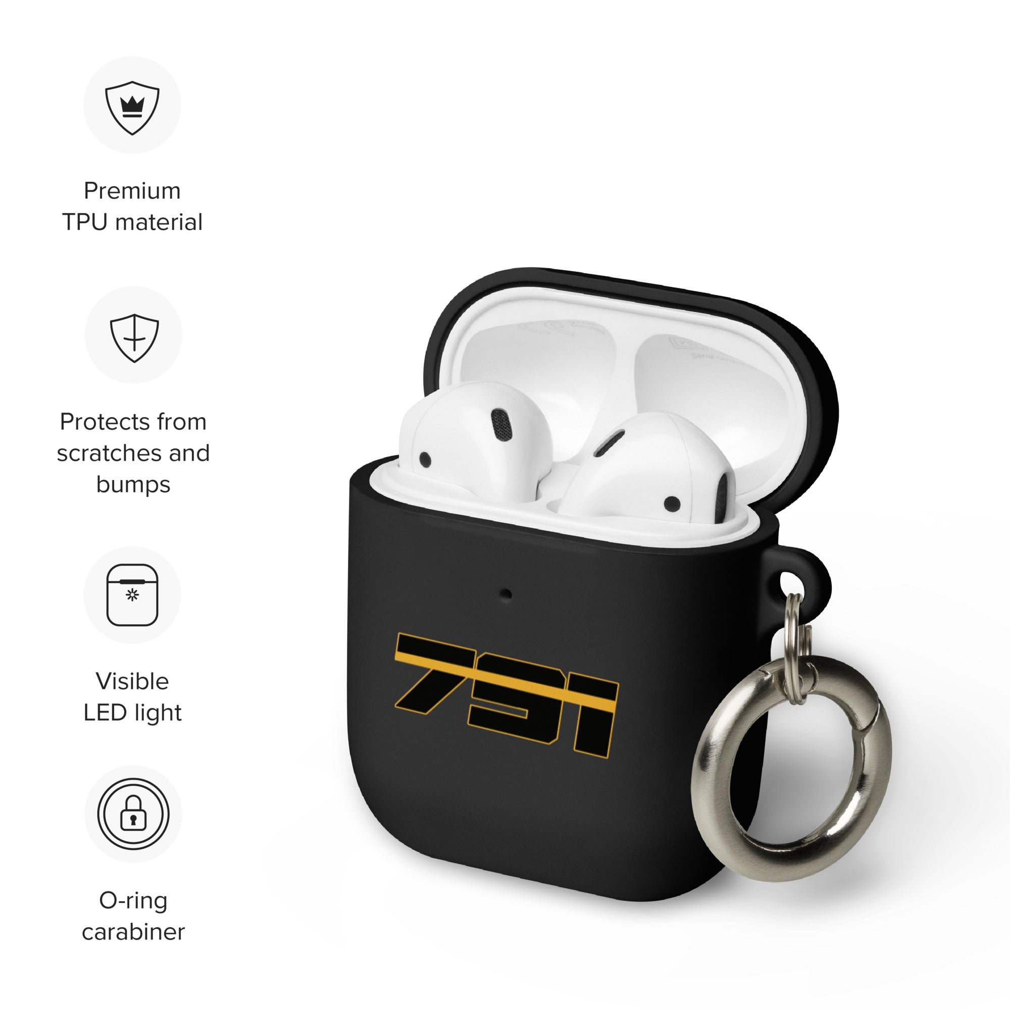 791 MSFS Estuche de goma para AirPods®