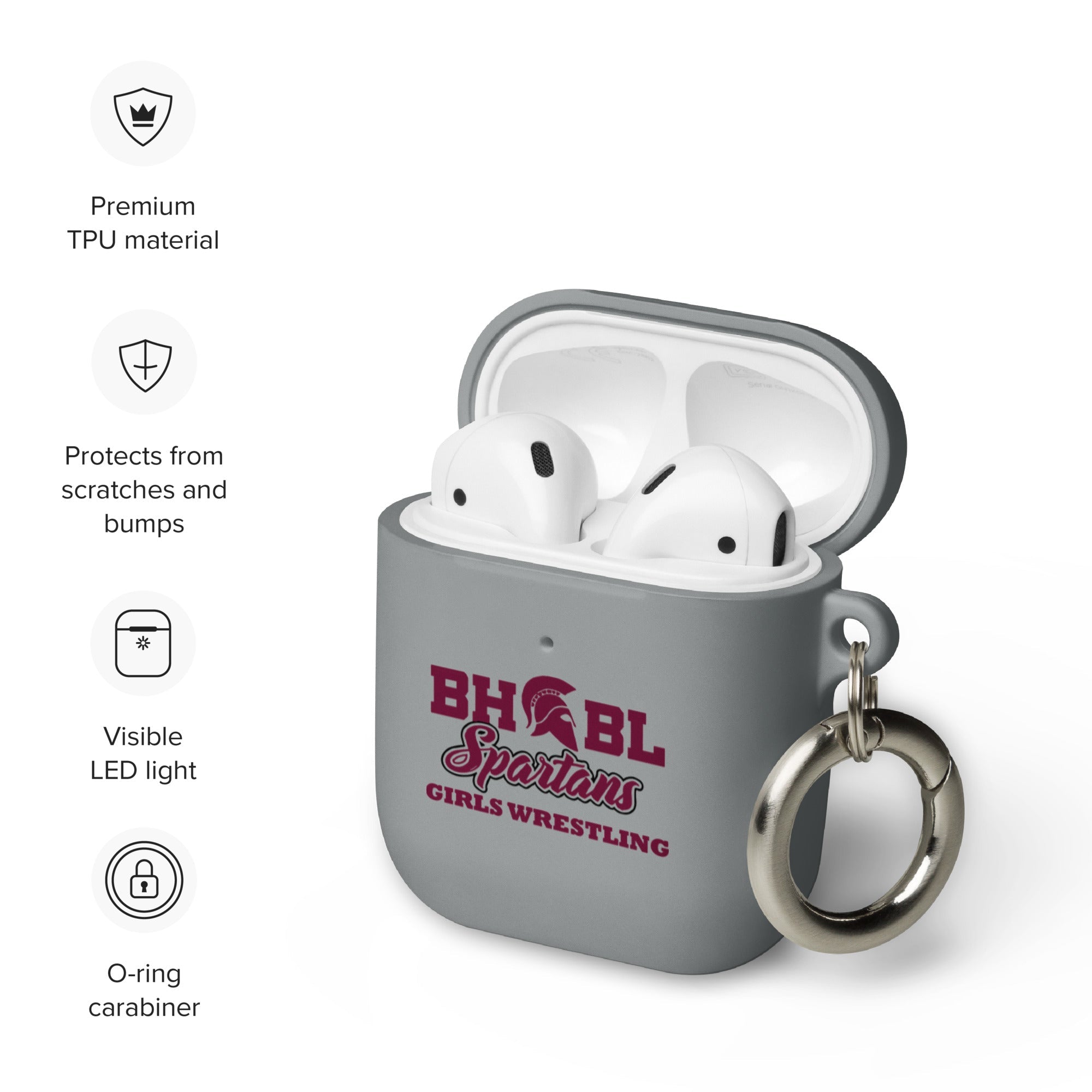 Funda de goma BHBLGW para AirPods®