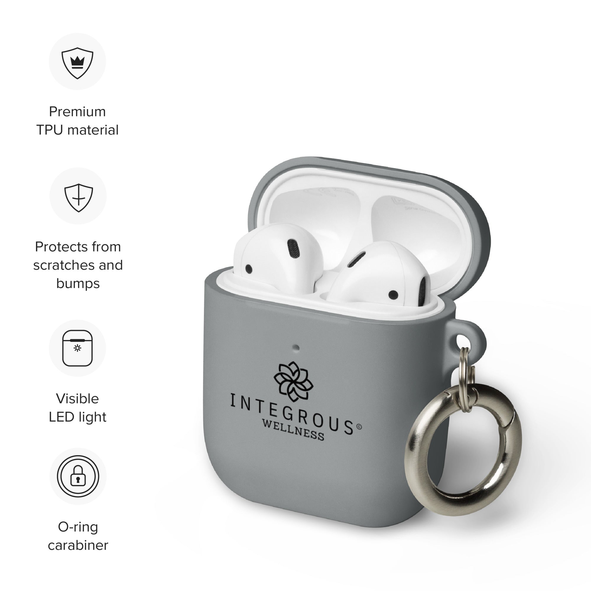 Integrous Wellness Rubber Case for AirPods®