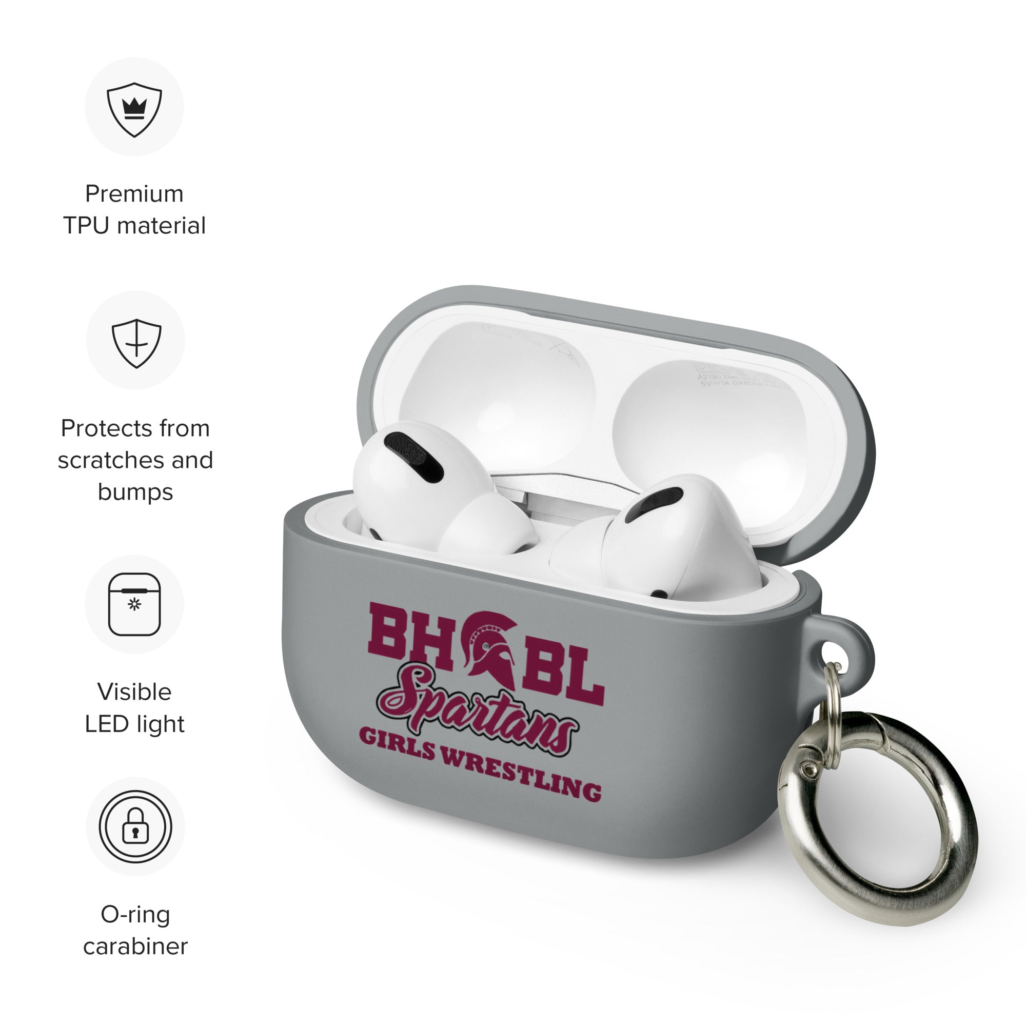 Funda de goma BHBLGW para AirPods®