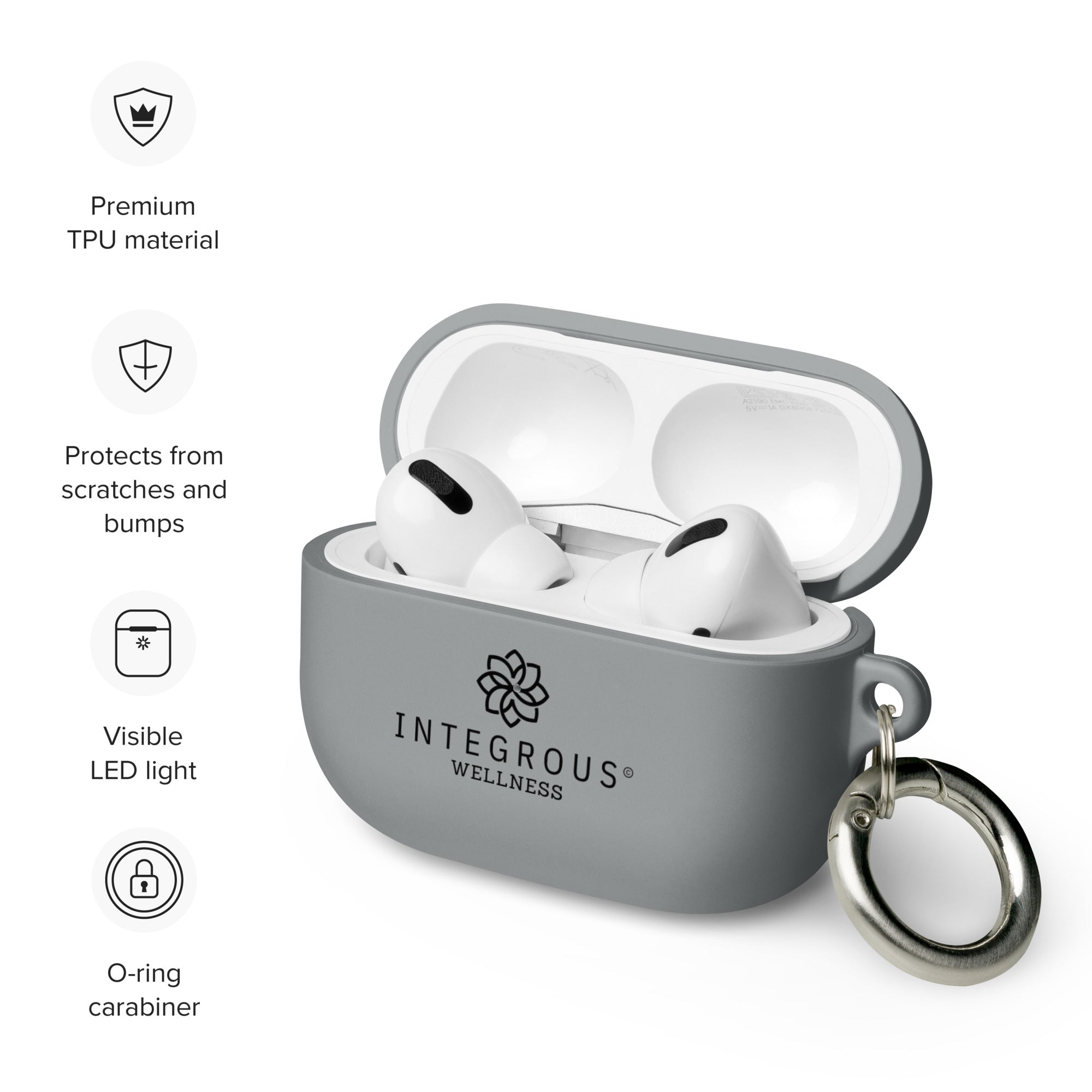 Integrous Wellness Rubber Case for AirPods®