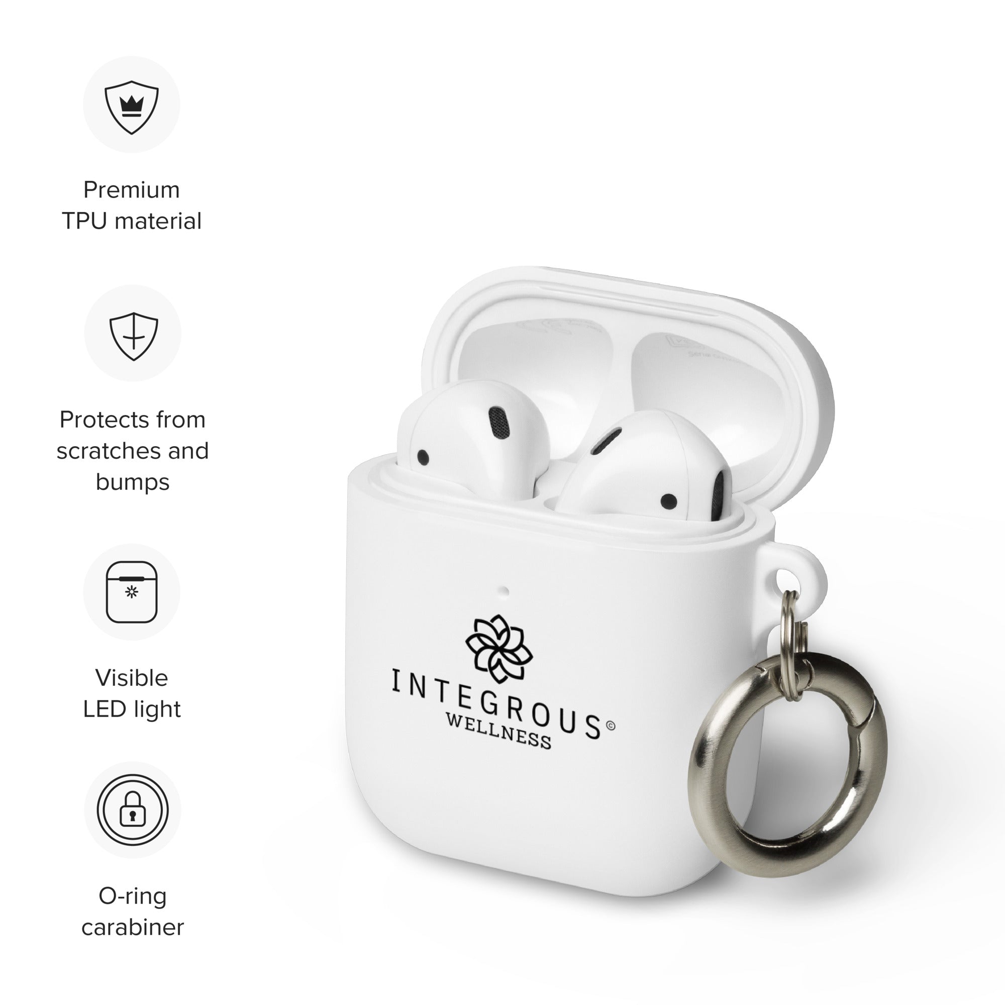 Integrous Wellness Rubber Case for AirPods®