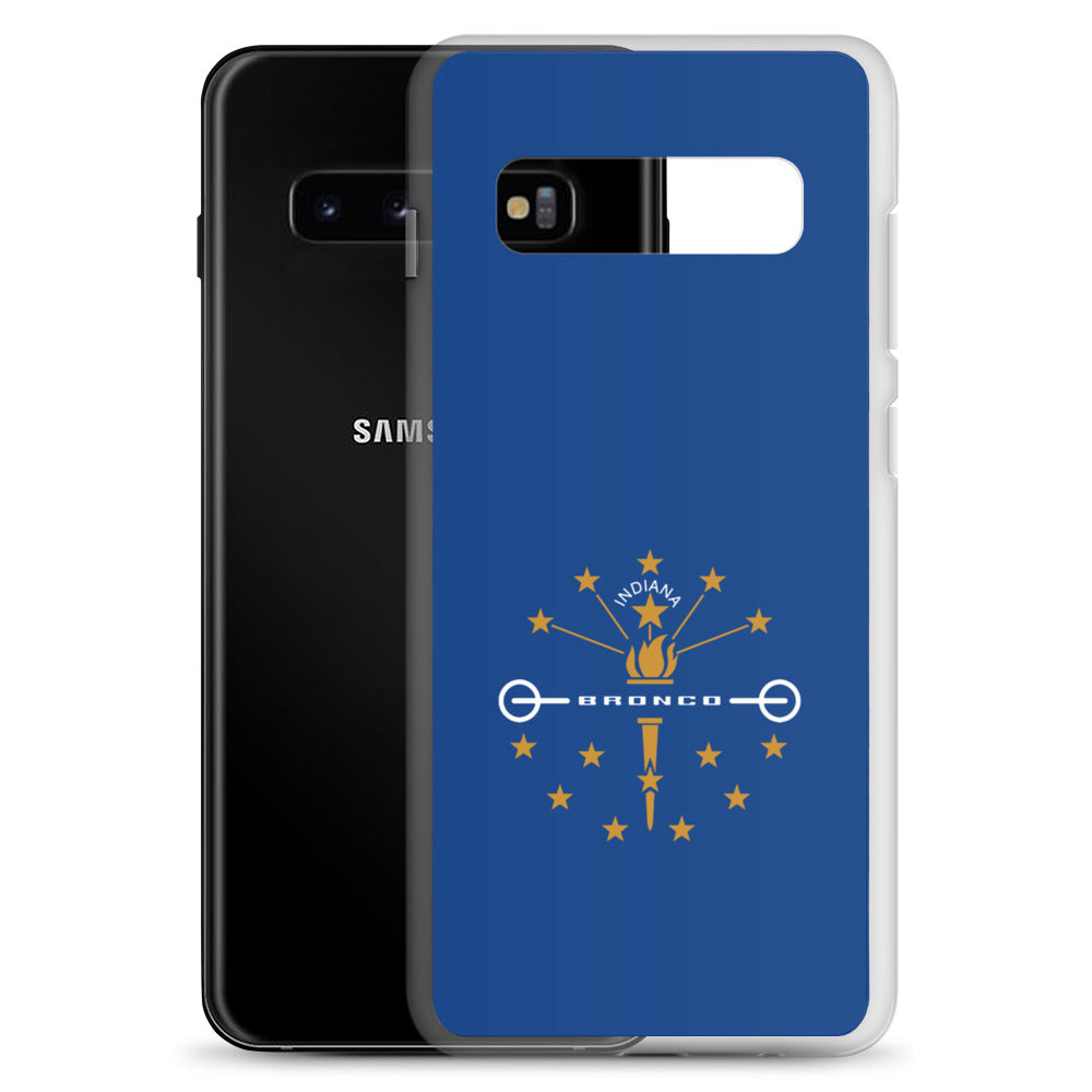 Indiana Broncos Clear Case for Samsung®
