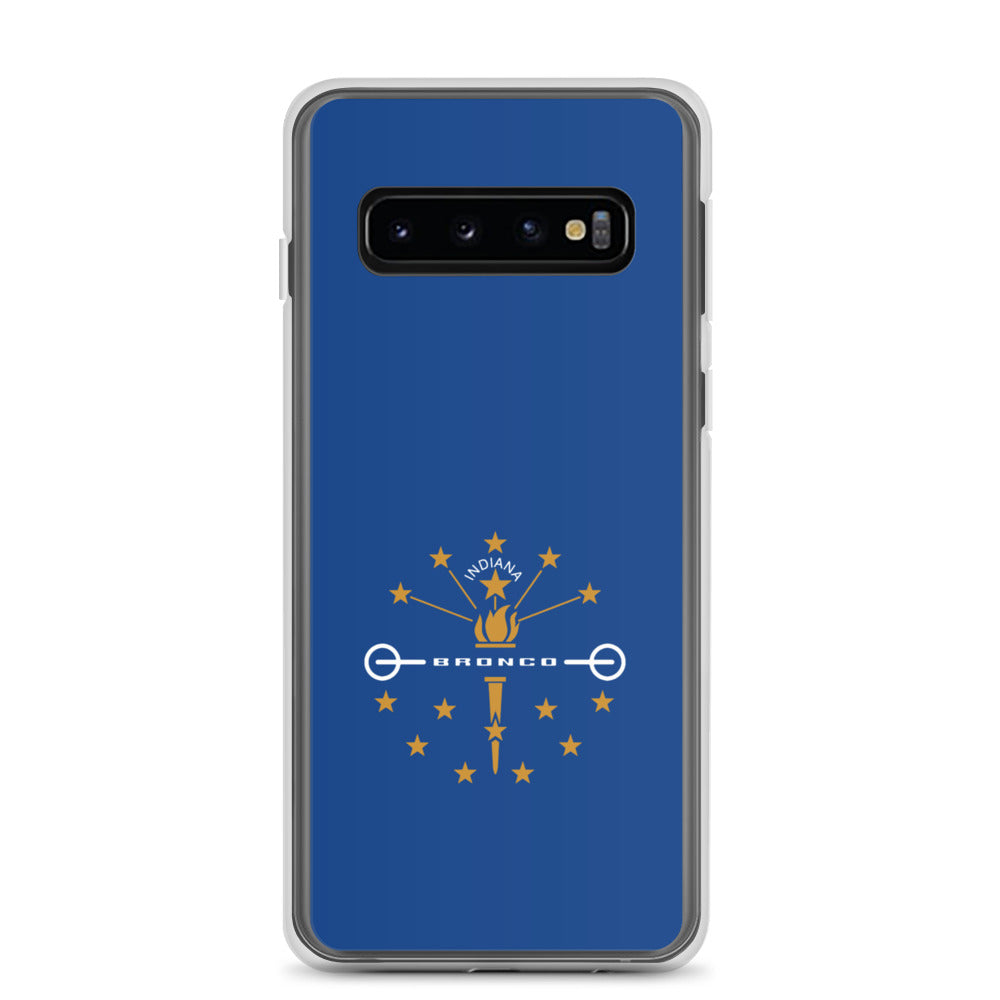 Indiana Broncos Clear Case for Samsung®