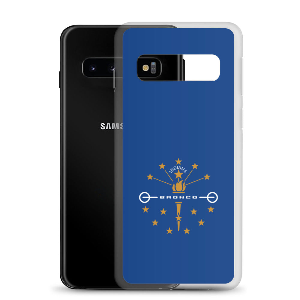 Indiana Broncos Clear Case for Samsung®