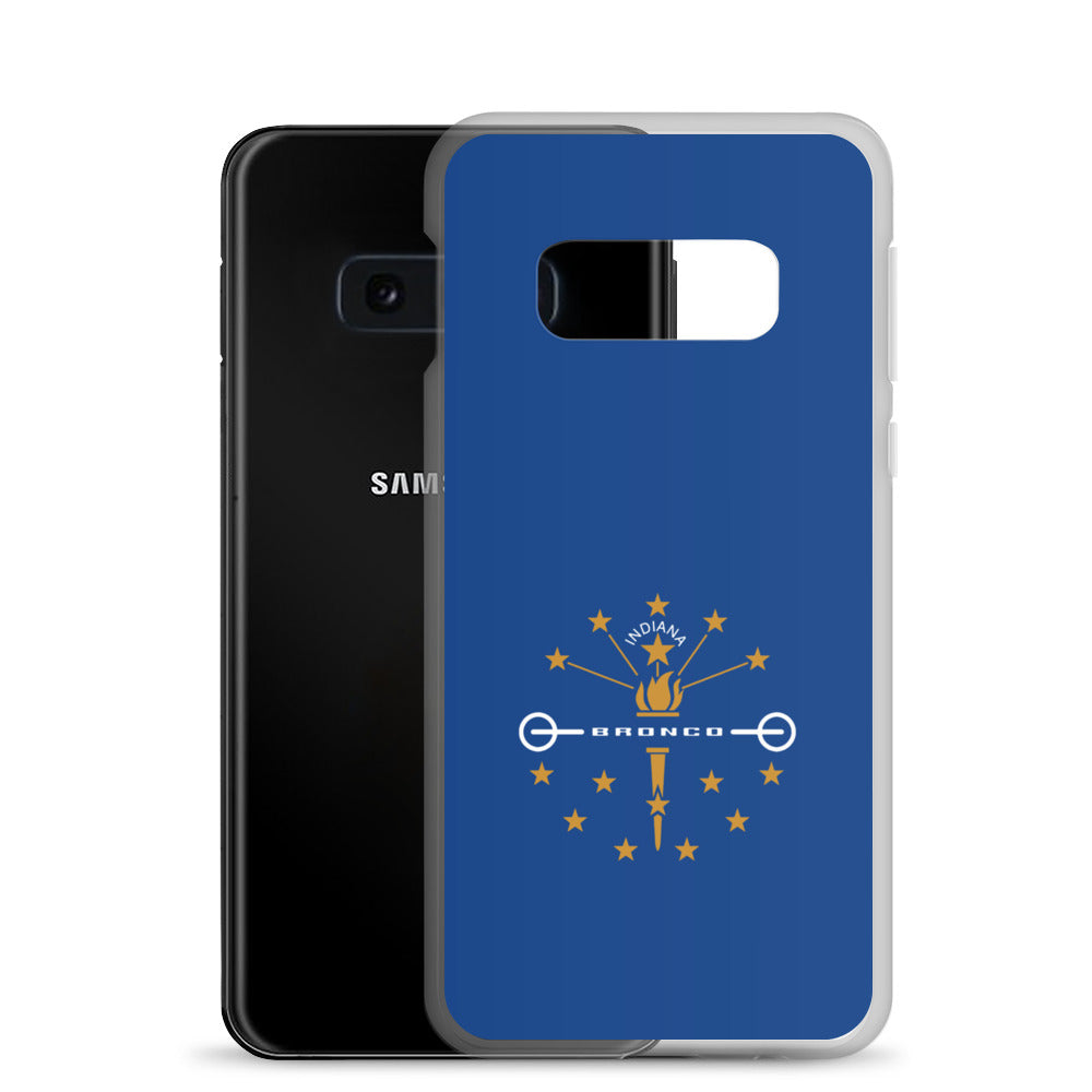 Indiana Broncos Clear Case for Samsung®