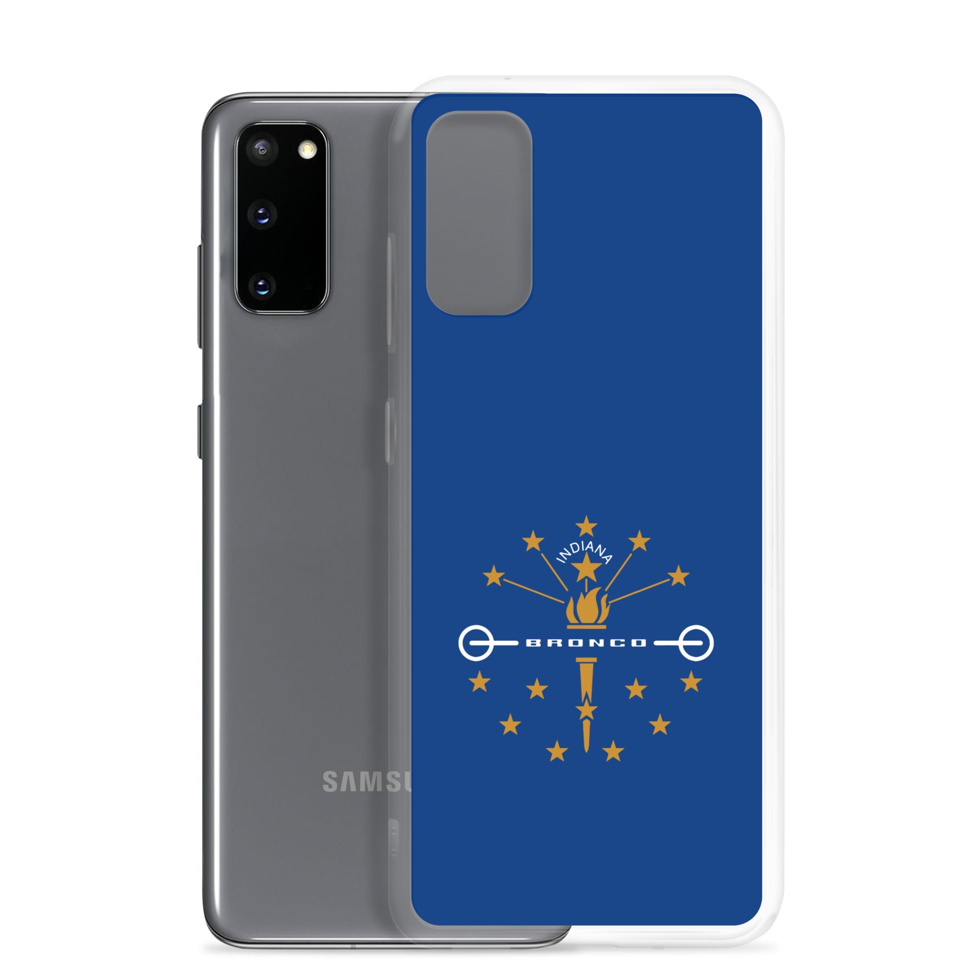 Indiana Broncos Clear Case for Samsung®