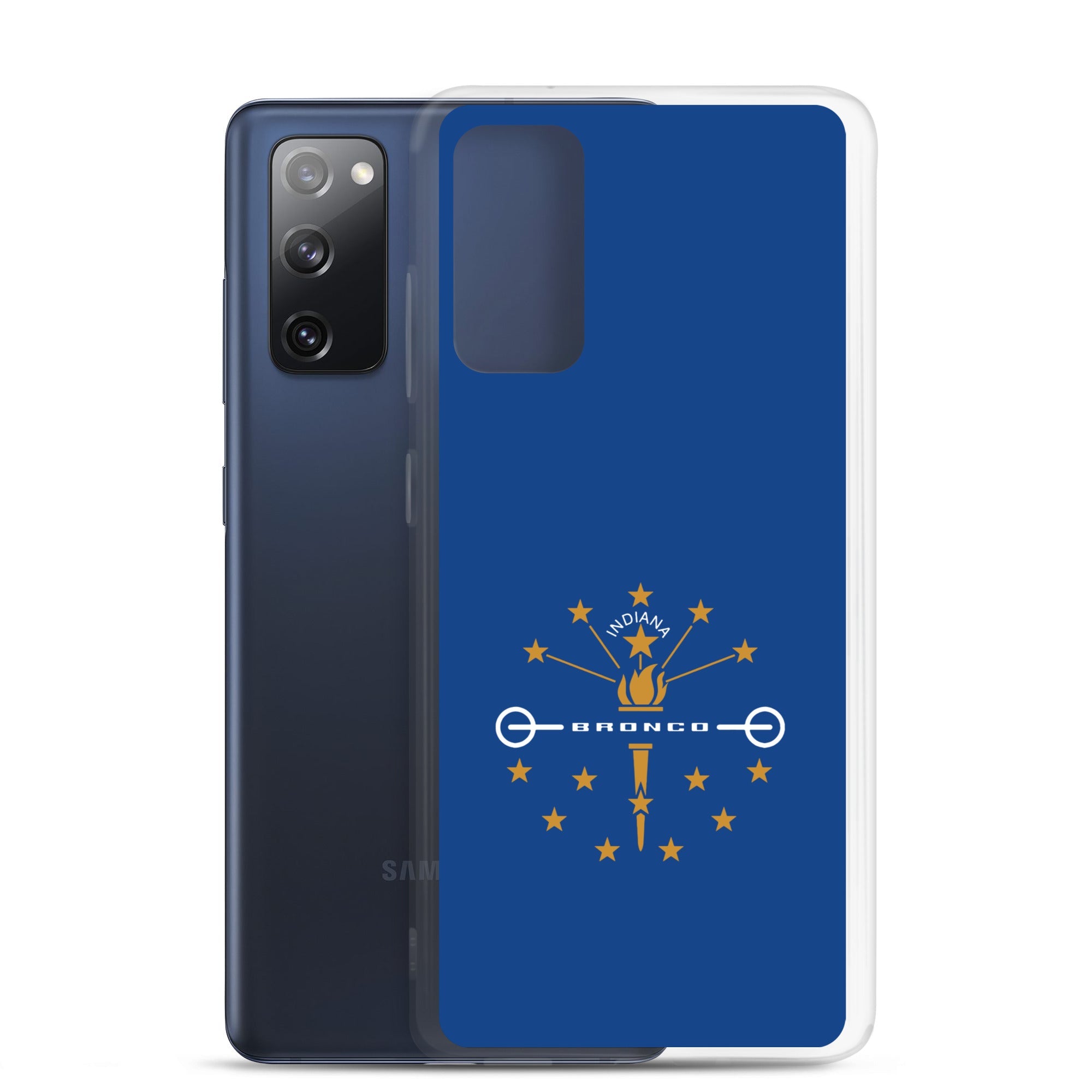 Indiana Broncos Clear Case for Samsung®