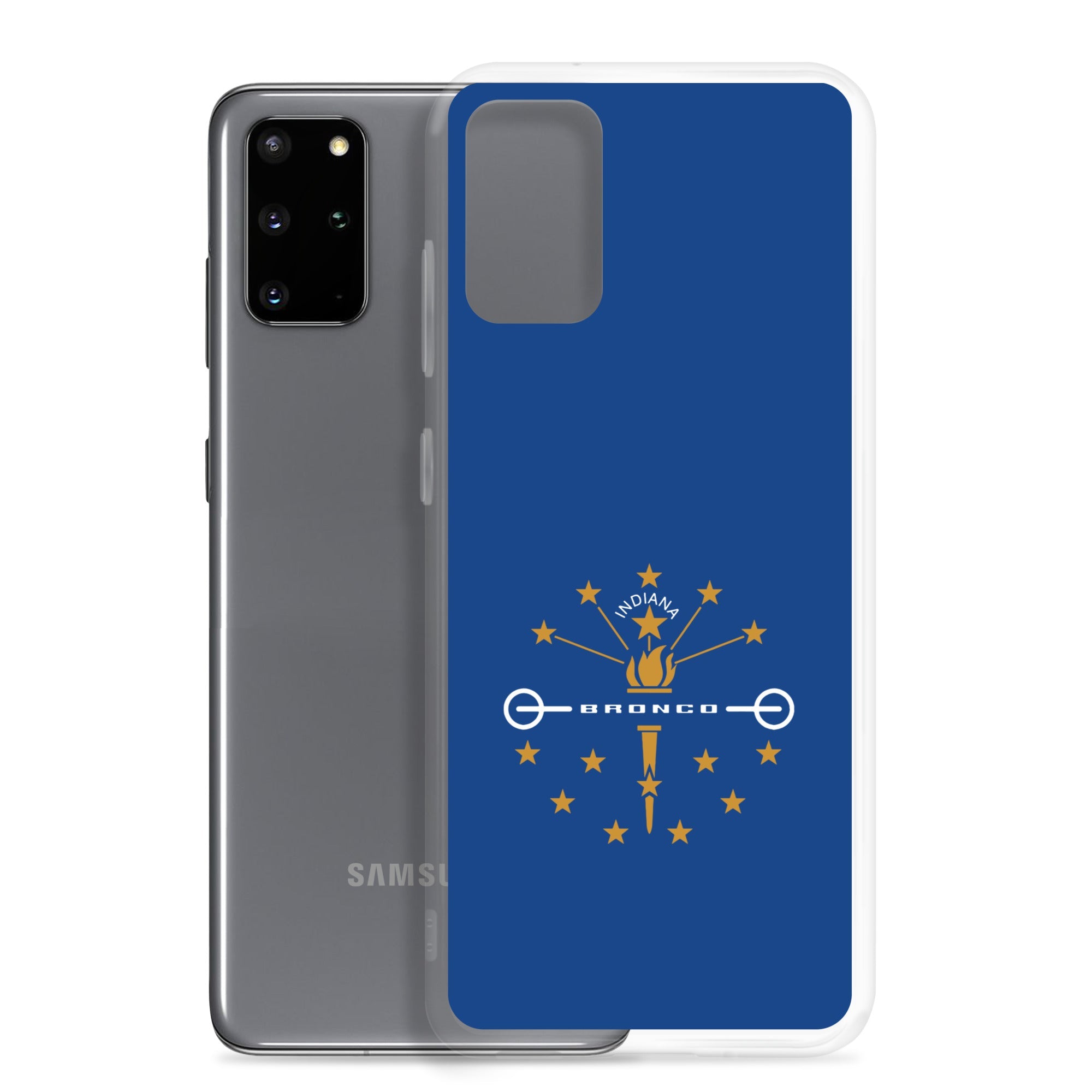 Indiana Broncos Clear Case for Samsung®