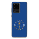 Funda transparente de los Indiana Broncos para Samsung®