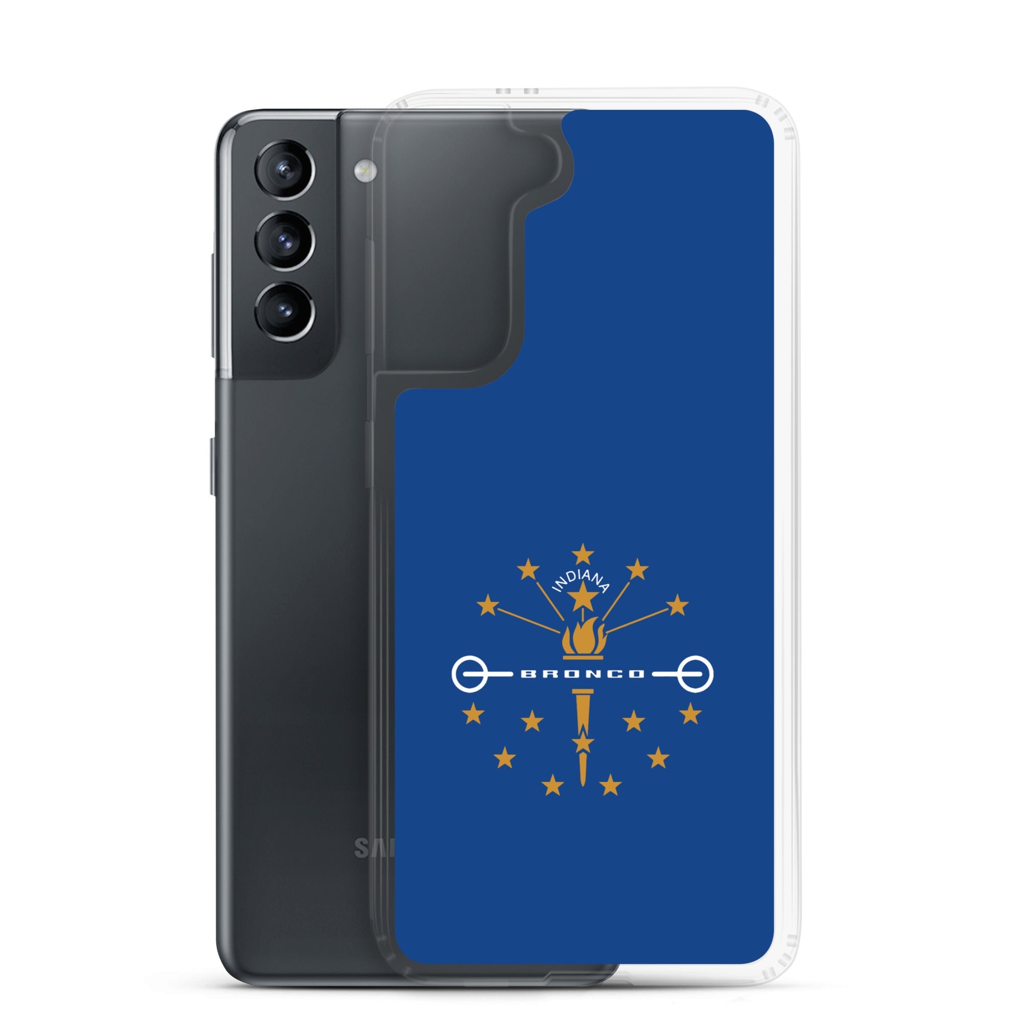 Indiana Broncos Clear Case for Samsung®