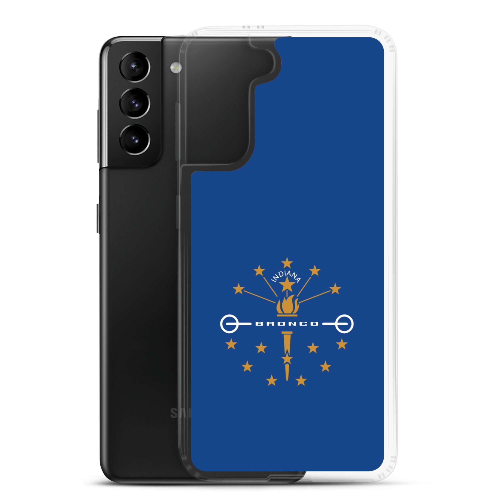 Indiana Broncos Clear Case for Samsung®
