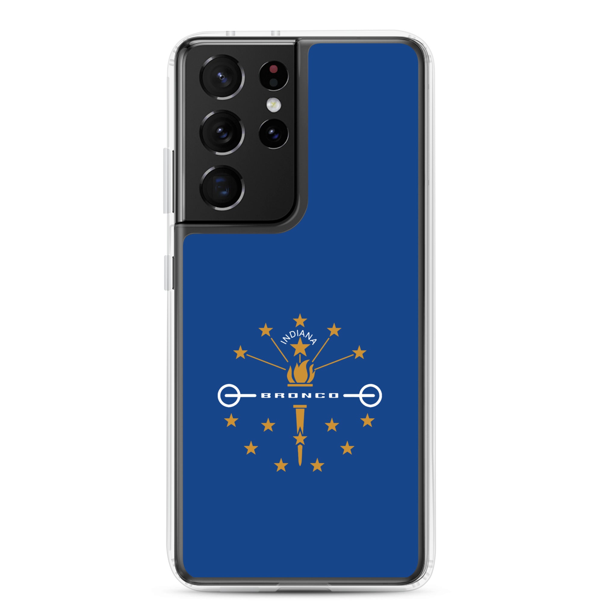 Indiana Broncos Clear Case for Samsung®