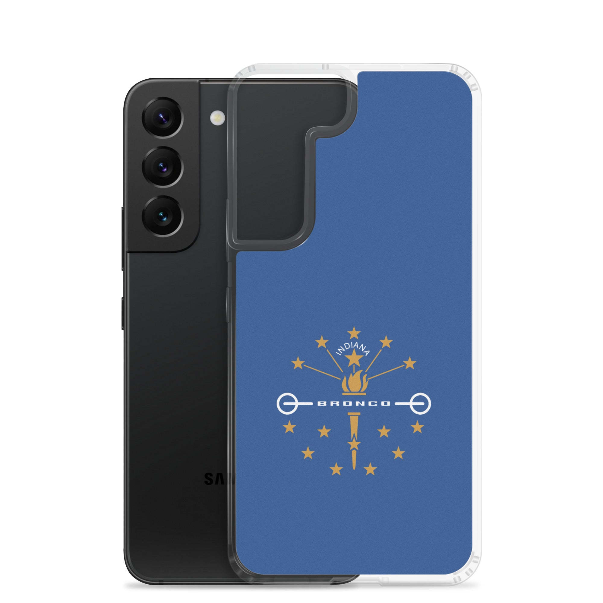 Indiana Broncos Clear Case for Samsung®