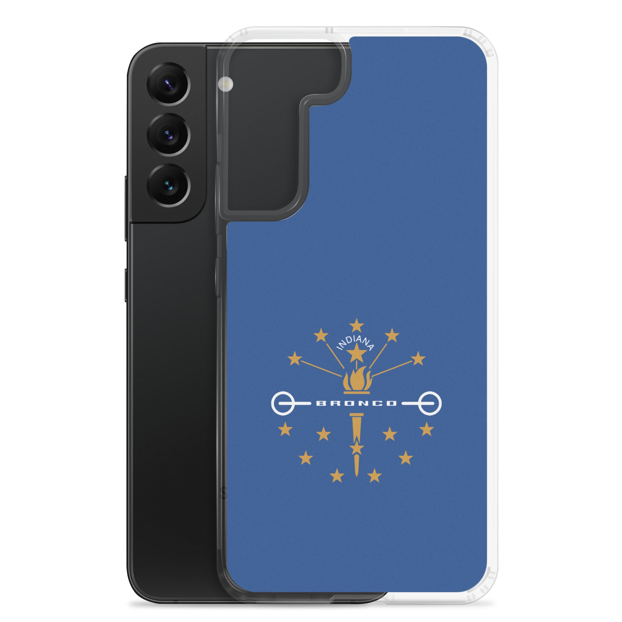 Indiana Broncos Clear Case for Samsung®