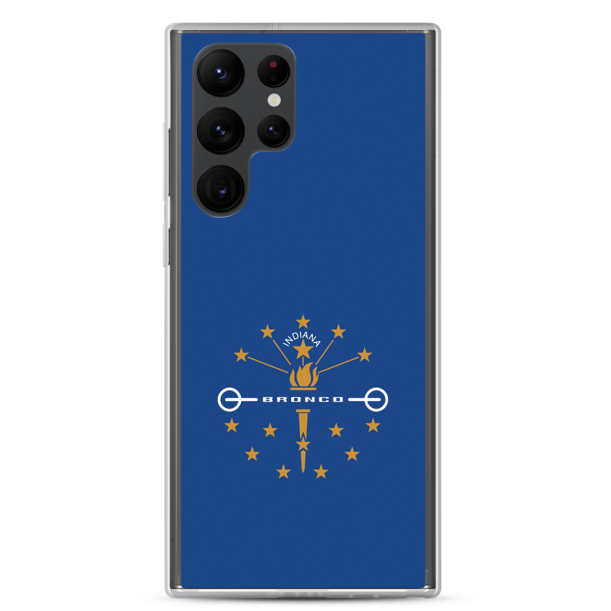 Indiana Broncos Clear Case for Samsung®