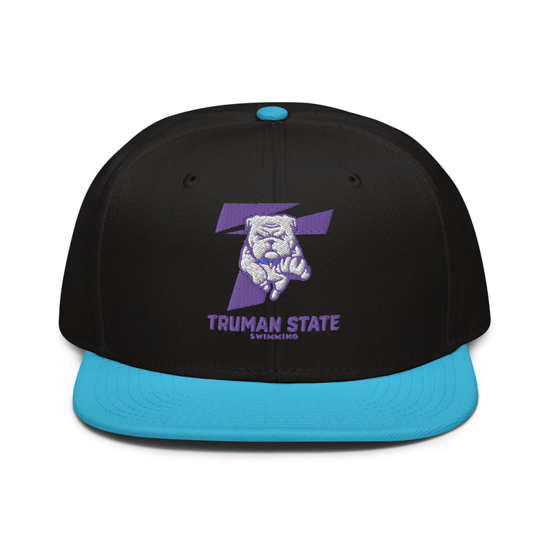 Truman State Swimming Snapback Hat
