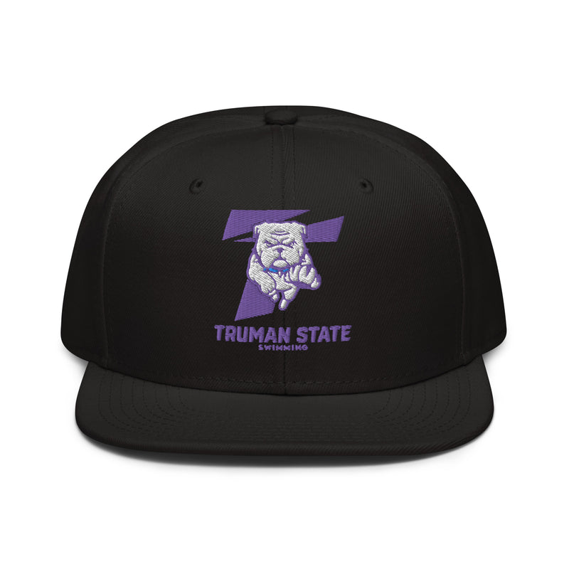 Truman State Swimming Snapback Hat