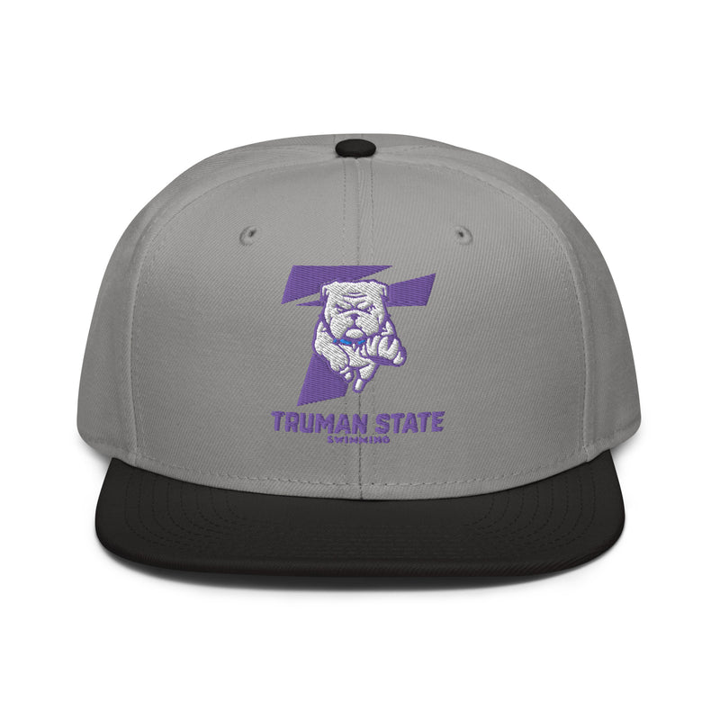 Truman State Swimming Snapback Hat