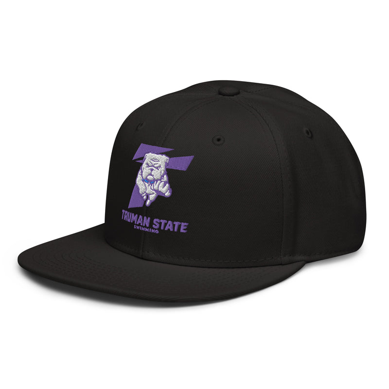 Truman State Swimming Snapback Hat
