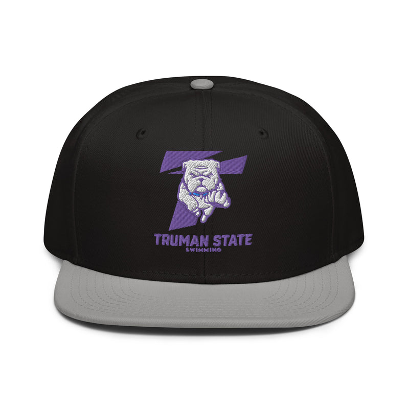Truman State Swimming Snapback Hat