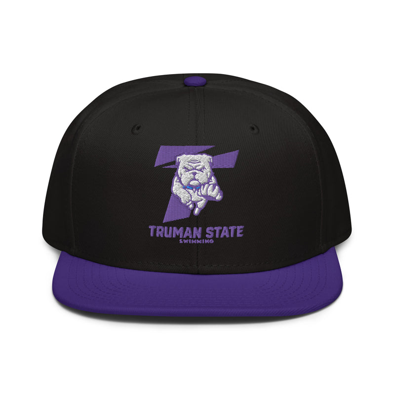 Truman State Swimming Snapback Hat