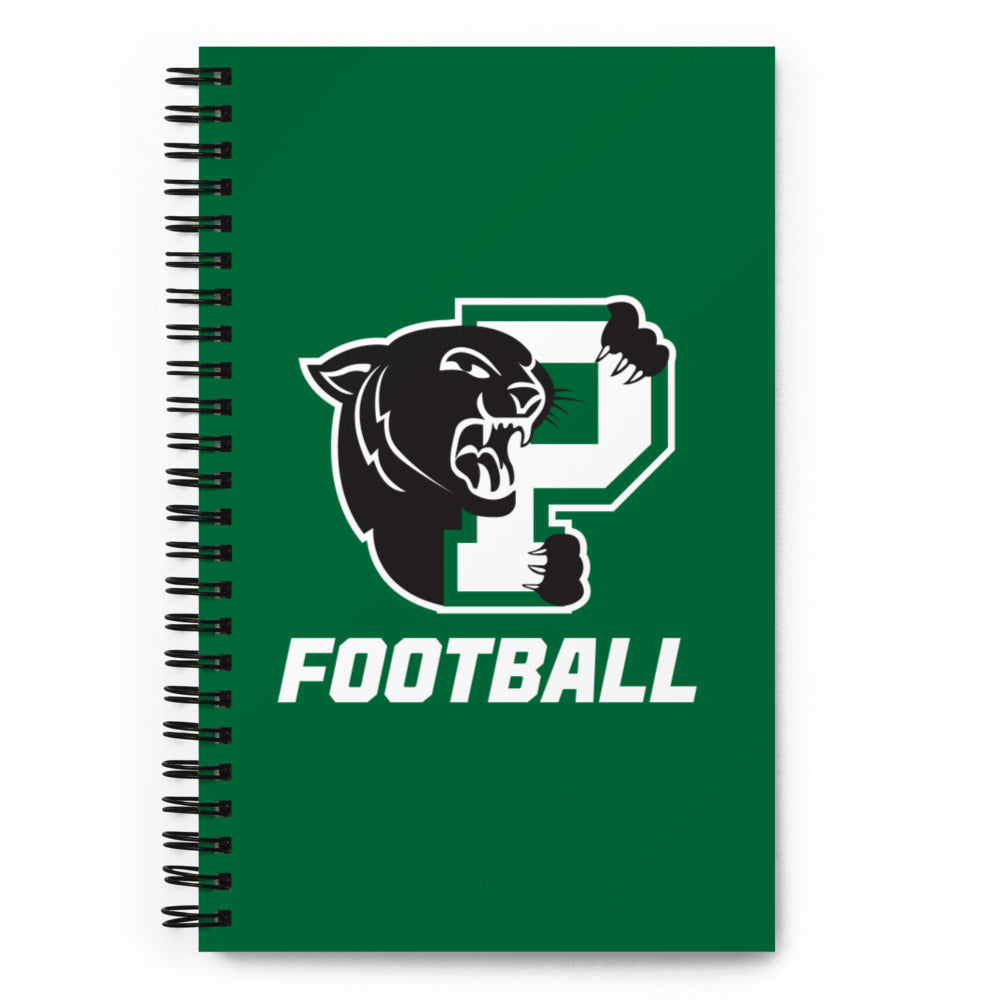 Palmer Football Spiral notebook