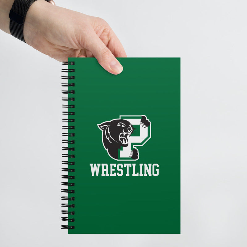 Palmer Wrestling Spiral notebook
